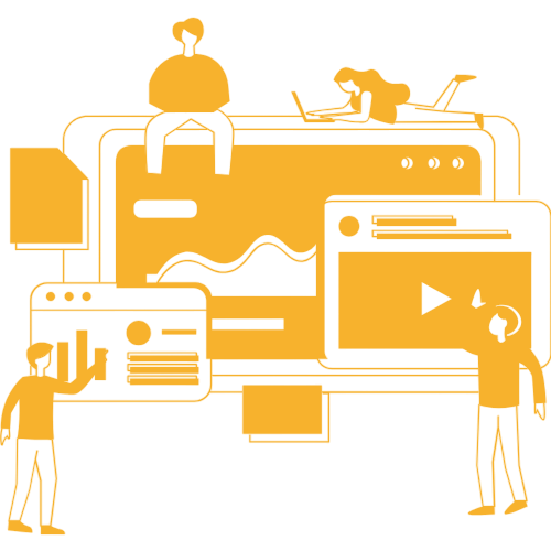 Landing page grafika